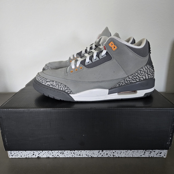Jordan 3 Cool Gray Men's Sneakers